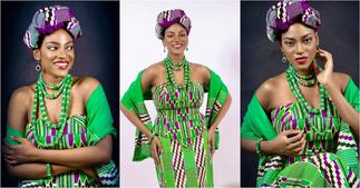Princess Fathia: Sekou's Daughter Models In Special Kwame Nkrumah Jeans To Celebrate His Birthday ▷ Ghana news