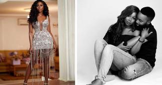 Actress Sika Osei gets engaged; flaunts her fiancé in new photo