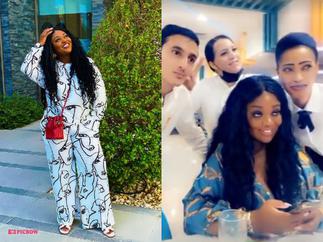 Jackie Appiah Chased In Dubai Restaurant For Selfie As Waiters Are Star-Struck