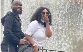 Cozy photo of Nana Ama Mcbrown and husband pops up