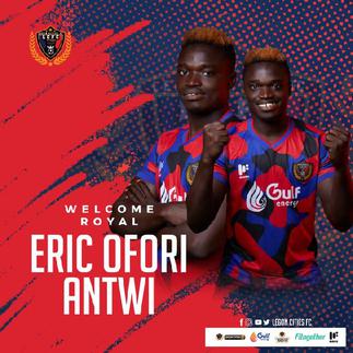 OFFICIAL: Goalkeeper Eric Ofori Antwi joins Legon Cities
