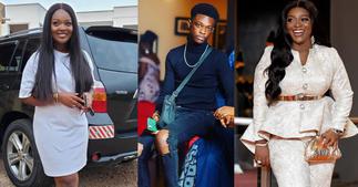 Jackie Appiah: 5 photos of Actress' son Damien Looking so tall at 15 Years ▷ Ghana news