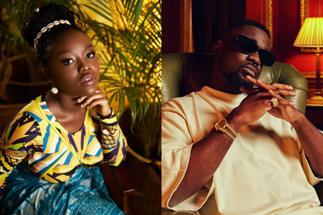 Fans React As Sarkodie and Gyakie Link Up In London