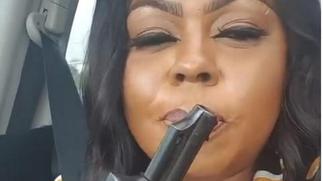 Old video of Afia Schwar brandishing gun resurfaces