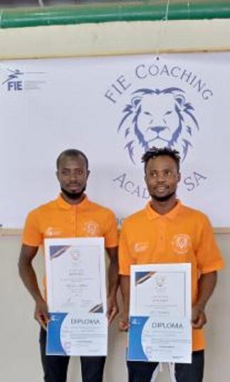 Ghanaian fencers complete coaching course in South Africa