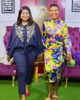 Empress Gifty Flaunts her Gangsta Mama Who's An Evangelist and Rocks Short Hair As She Marks Her Birthday