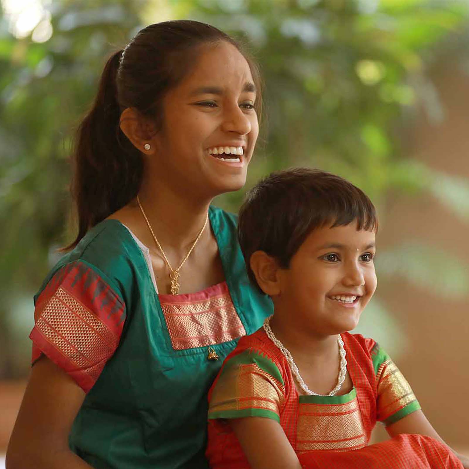 A Picture of Two Young Girls