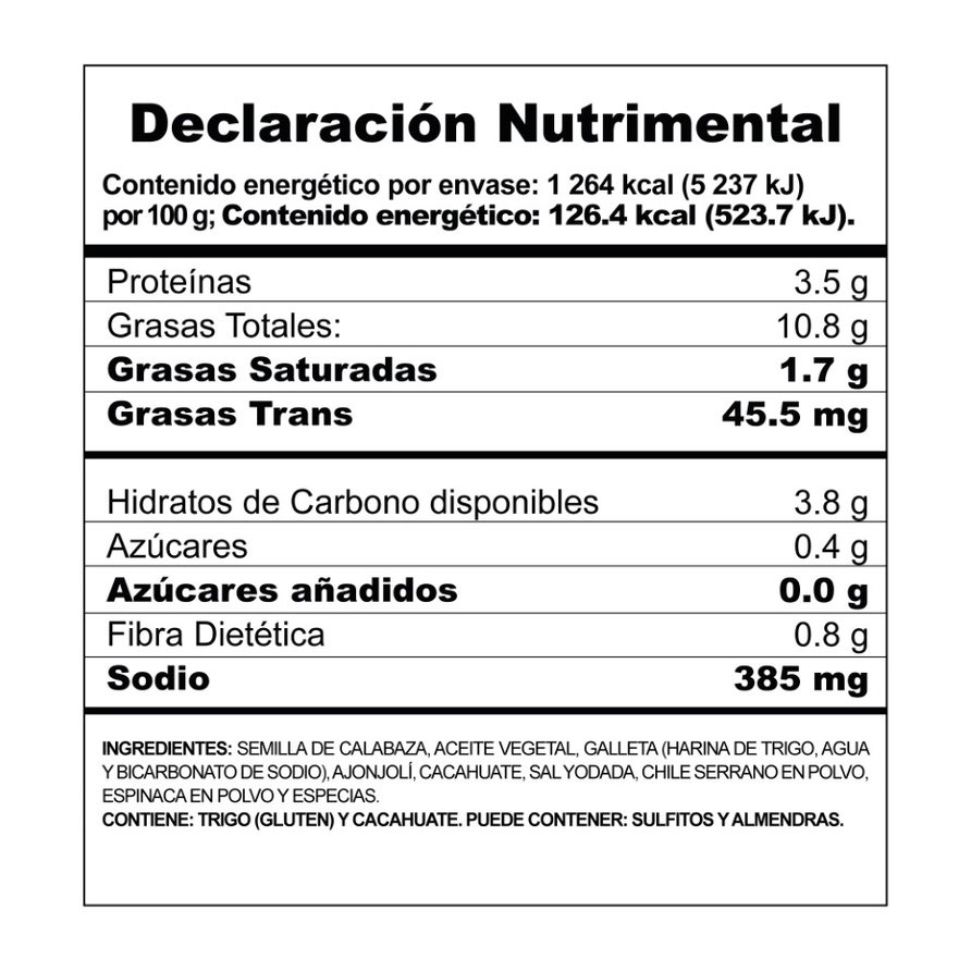 nutrimental table