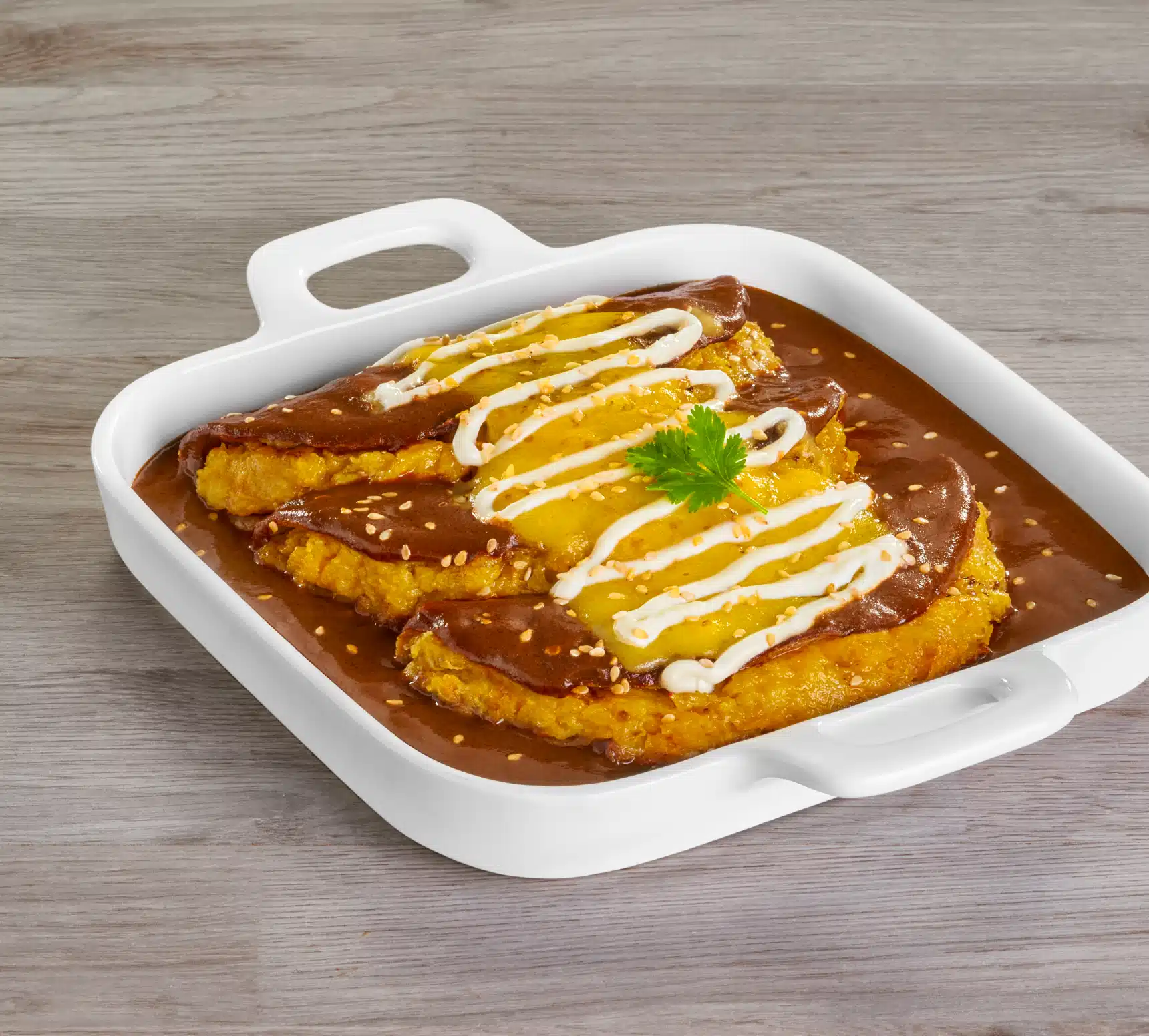 recipe Enchiladas con mole rojo Doña María ® image