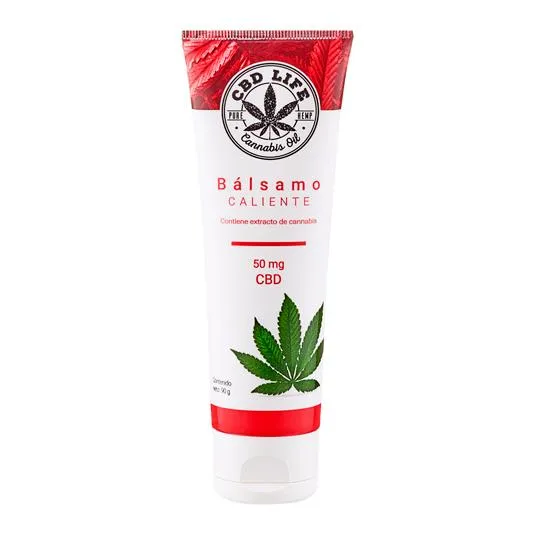 Bálsamo corporal CBD Life caliente 90 g