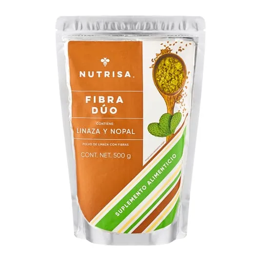 Fibra Nutrisa Dúo con linaza y nopal en 500 g