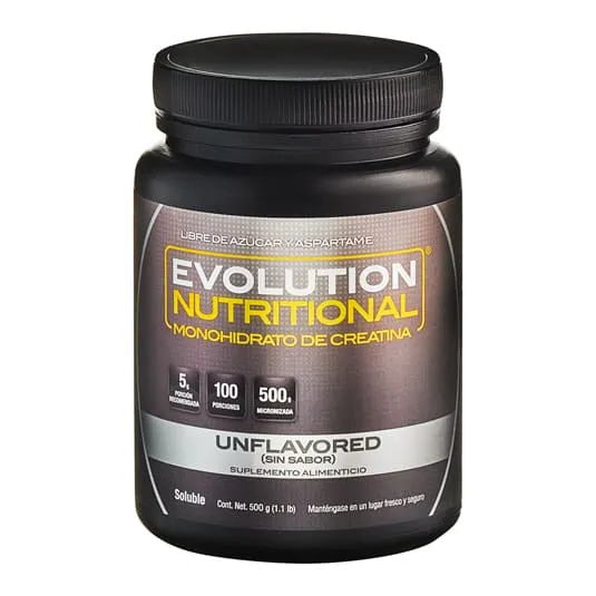 Monohidrato de creatina Evolution 500 g