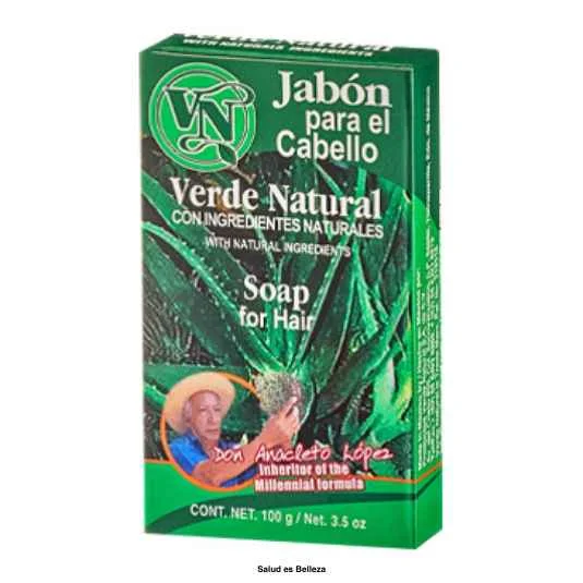 Jabón capilar Verde Natural 100 g