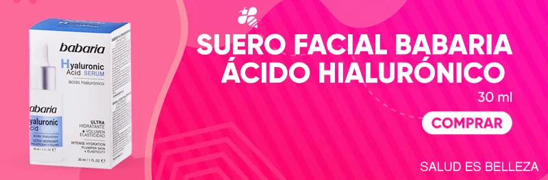 Suero facial Babaria ácido hialurónico 30 ml