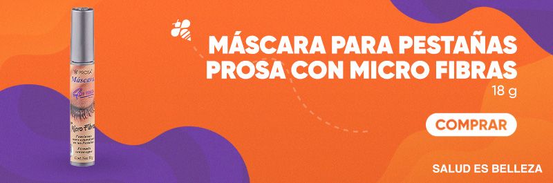 Máscara para pestañas Prosa con micro fibras 18 g