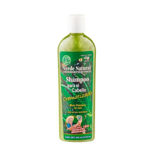 Shampoo Verde Natural crematizado 430 ml