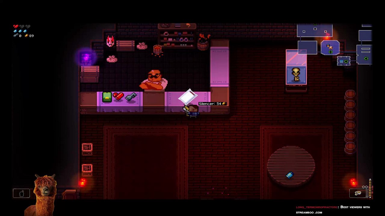NotSoSmartLlama Streams Enter the Gungeon