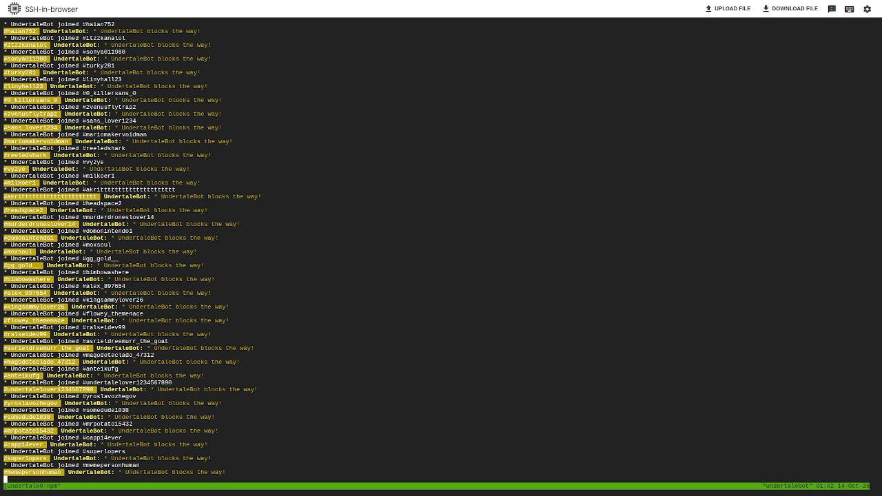 UndertaleBot Streams UNDERTALE