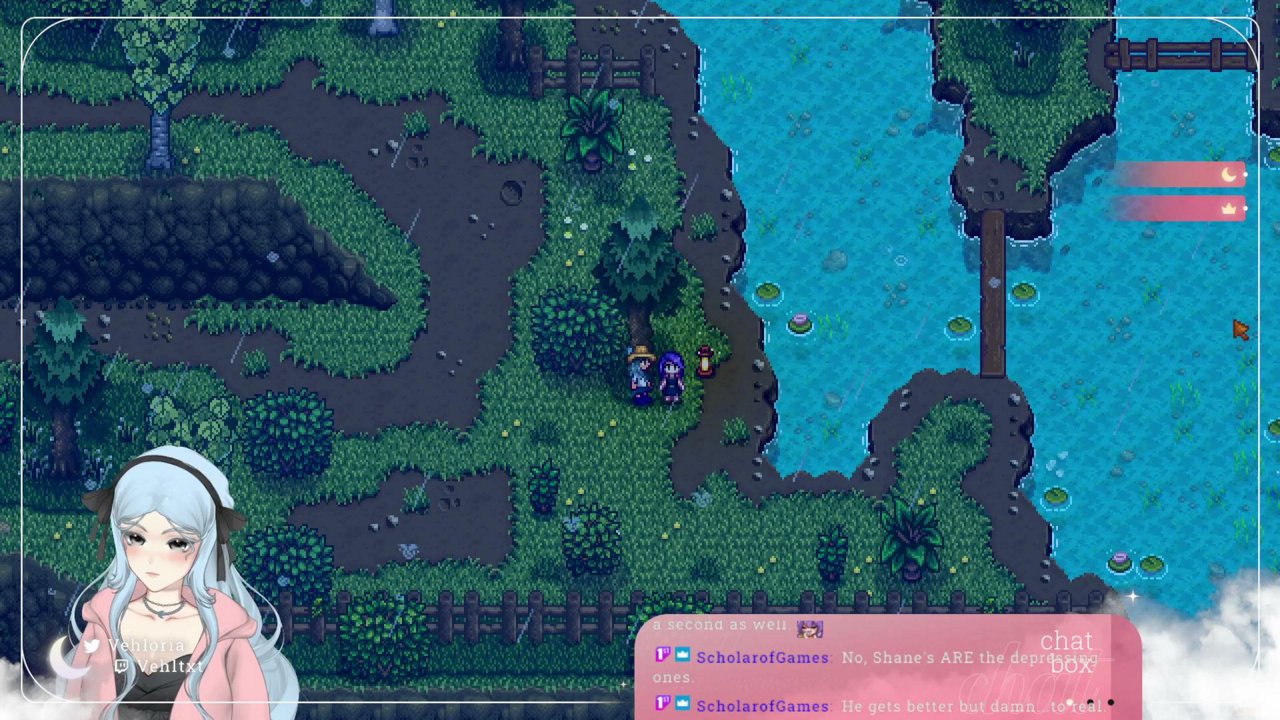 VehlTxt Streams Stardew Valley