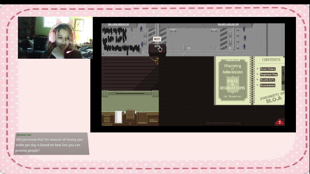 pinky_valkyrie Streams Papers, Please