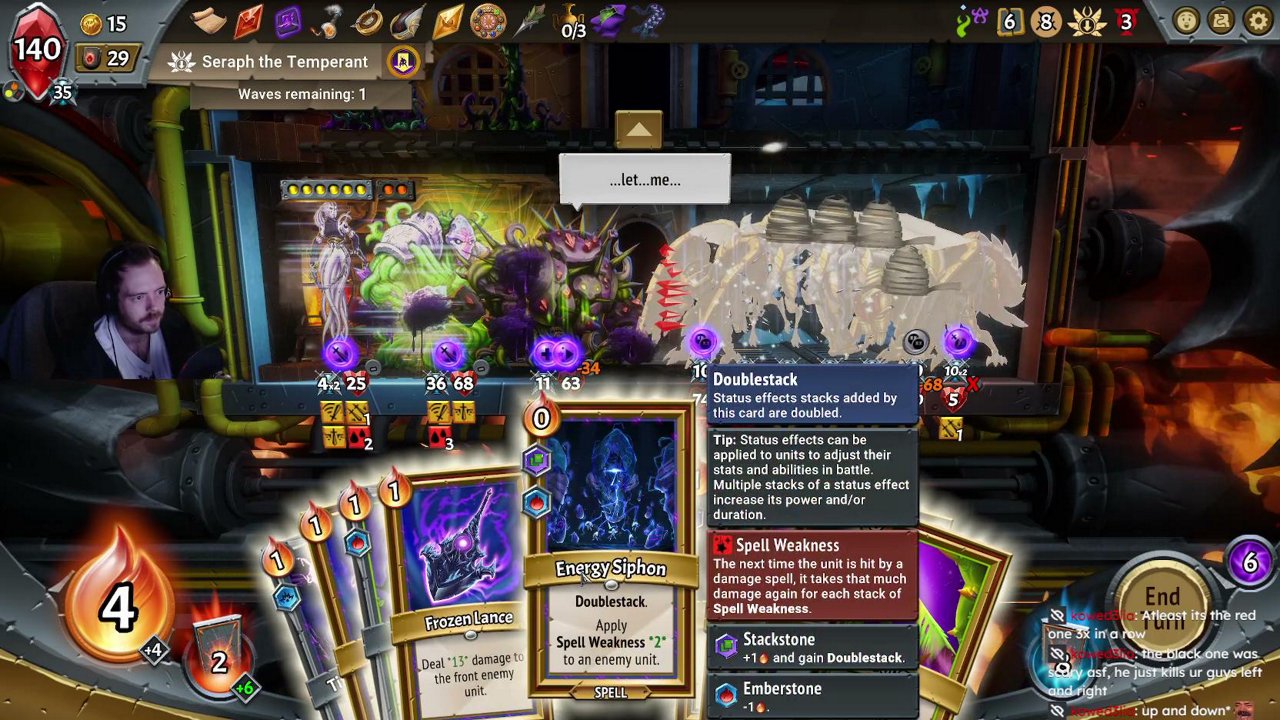 Limmu Streams Monster Train