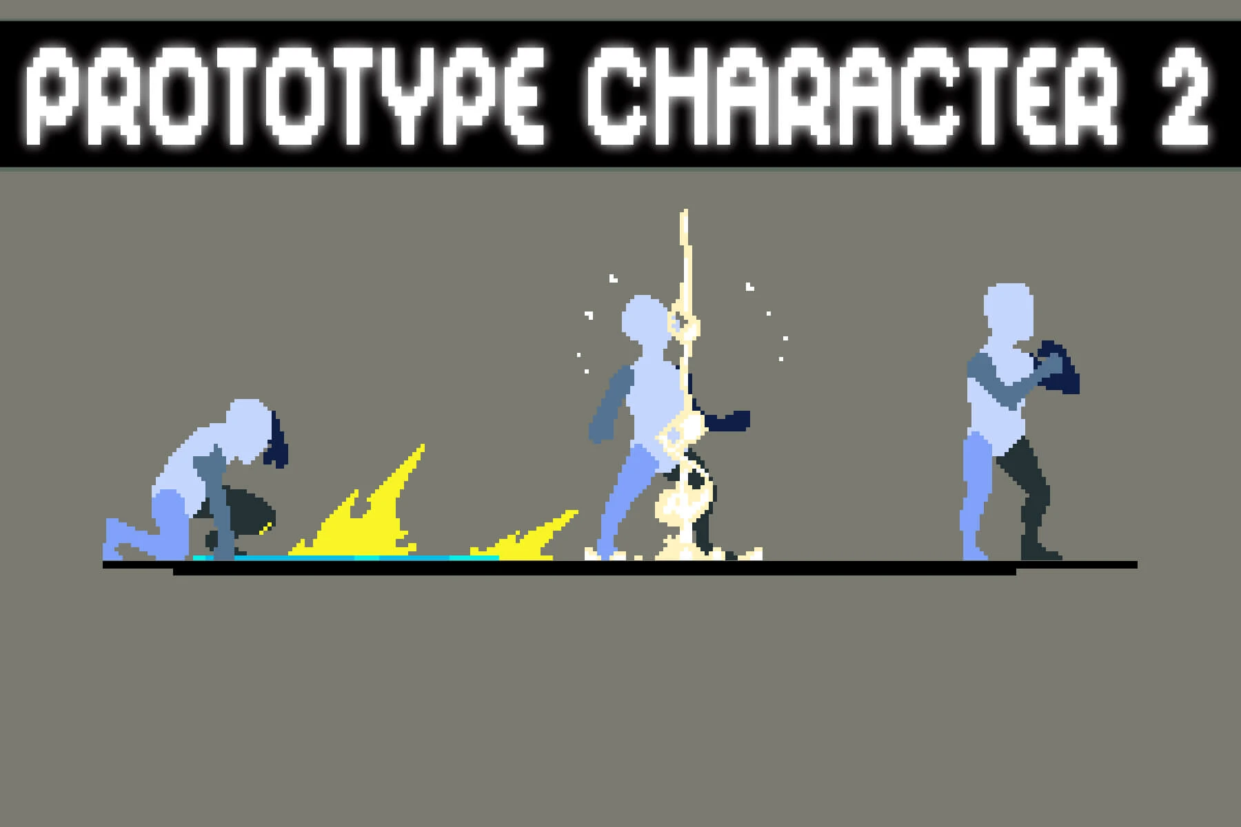 Free 2D Pixel Prototype Character Pack 2: Retro Indie Heroes Ready for Action