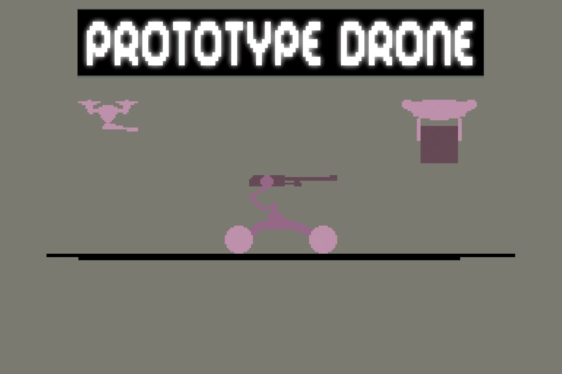 Free Prototype Drone Pixel Asset Pack: Futuristic Flying Machines for Your Sci-Fi Game