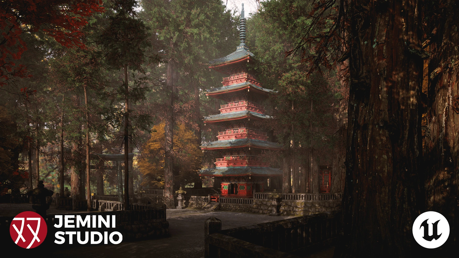 Japanese Modular Shrine - Pagoda: Build Authentic Japanese Architecture