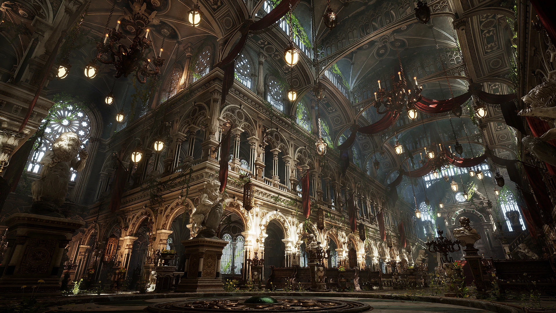 Catholic Church: An Art Nouveau Sanctuary for Your Virtual Worlds