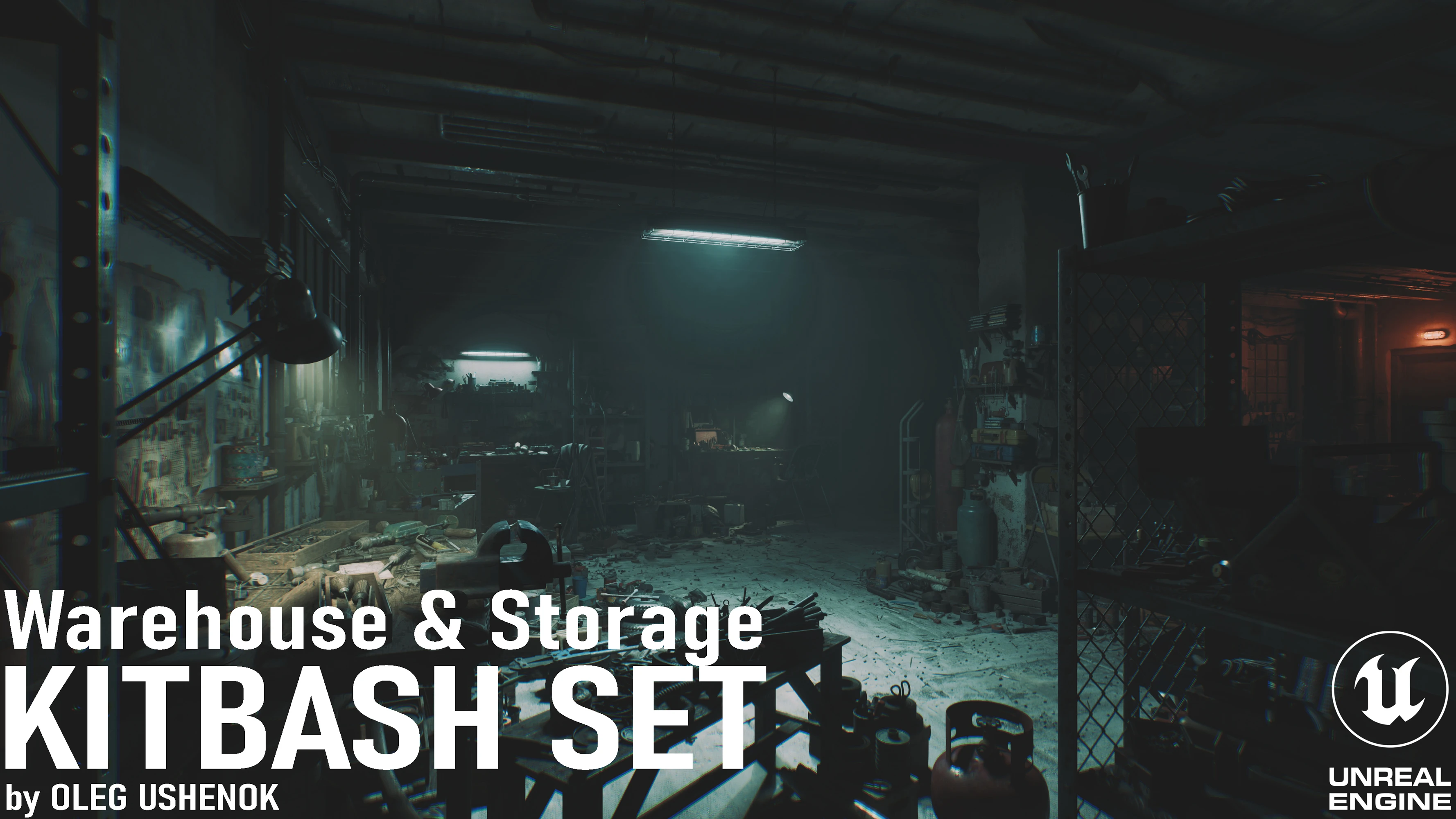 Warehouse & Storage - Vol 01: Build Detailed Industrial Environments and Workshops