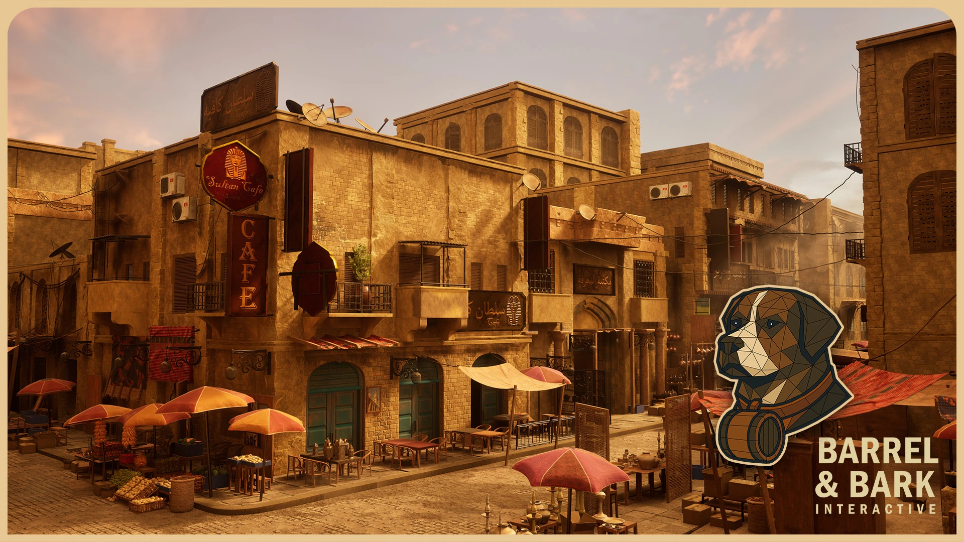 Cairo Street | Modular Egypt Old Town Environment: Build Historic Middle Eastern Streets with Modular Ease