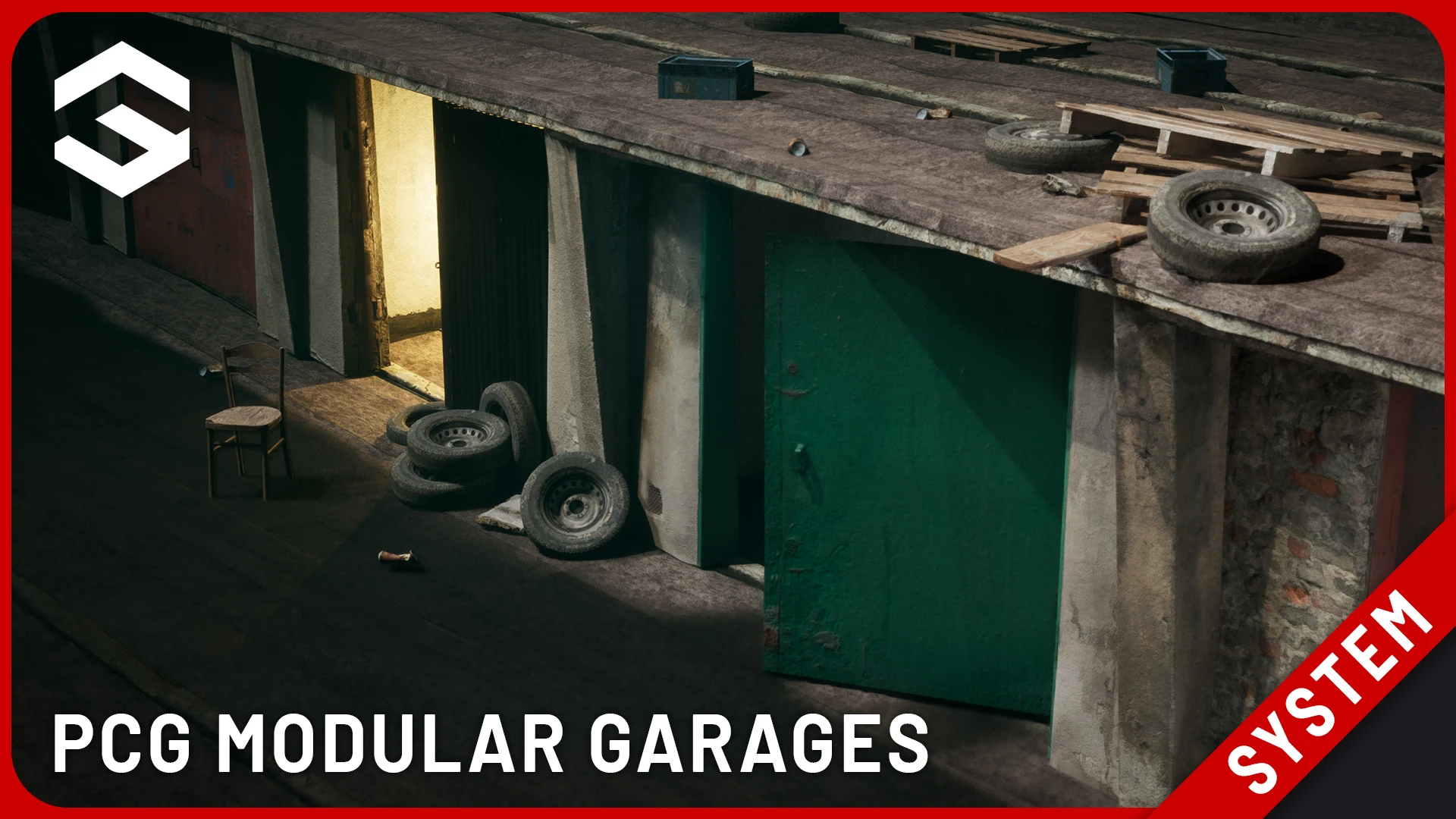 PCG Modular Garages 01: Build Procedural Suburban Garages Fast