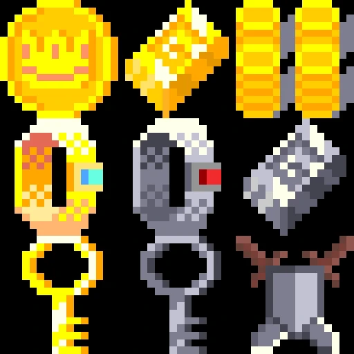 Basic Rpg Icons: Sixteen Pixels of Dungeon-Crawling Essentials