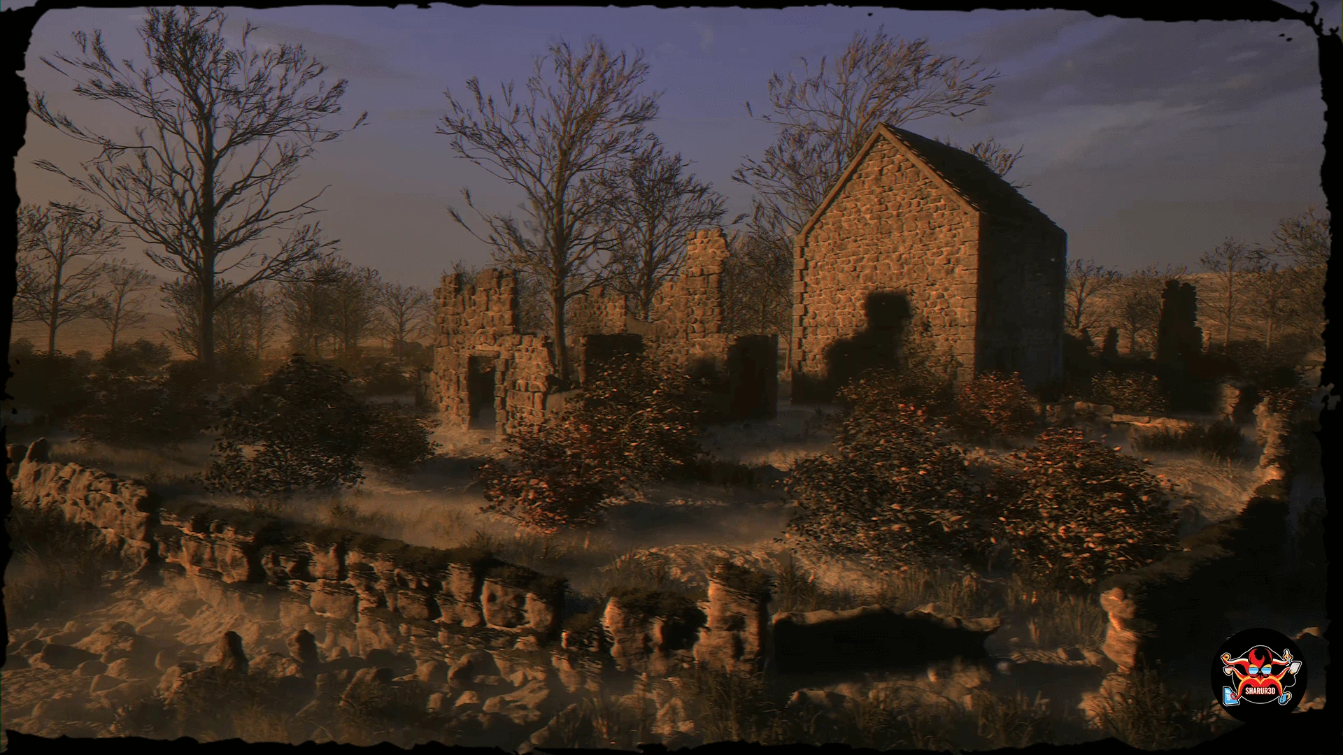 Sharur's Normandy Village + PCG Plants: Build Ruined Medieval Towns with Procedural Forests