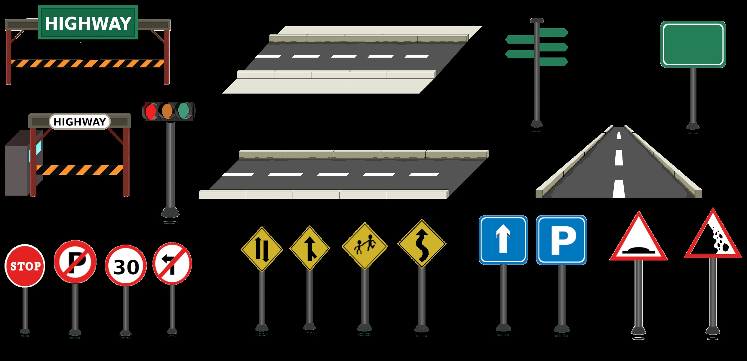 RoadCollection: Pixel-Perfect City Streets and Traffic Essentials