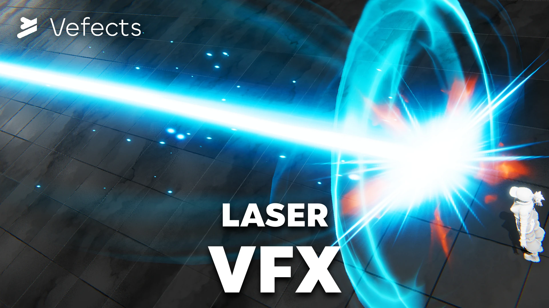 Laser VFX: Stylized and Customizable Beams for Unity