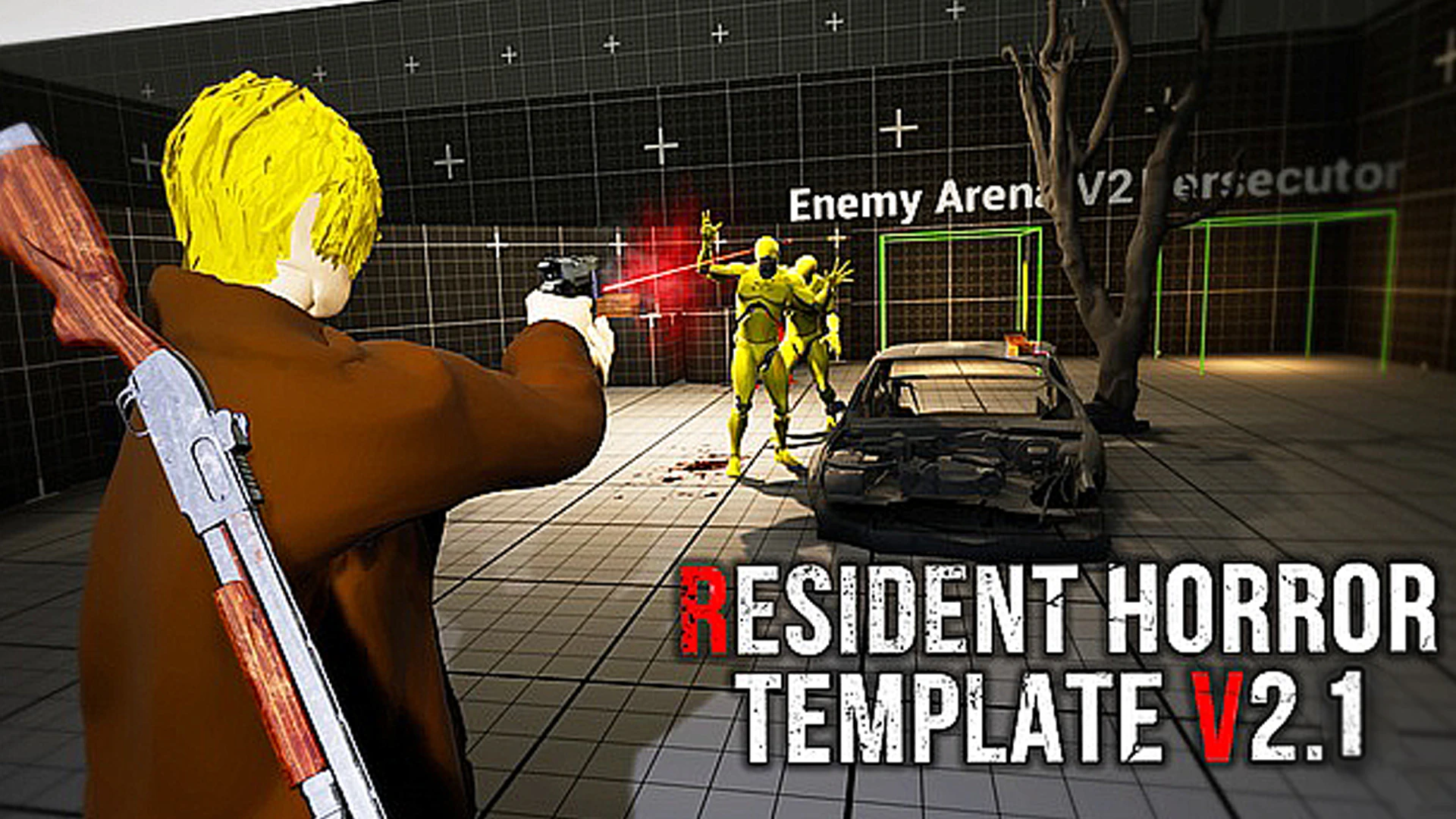Resident Horror V2: A Complete Survival Horror Game Template for Unreal Engine