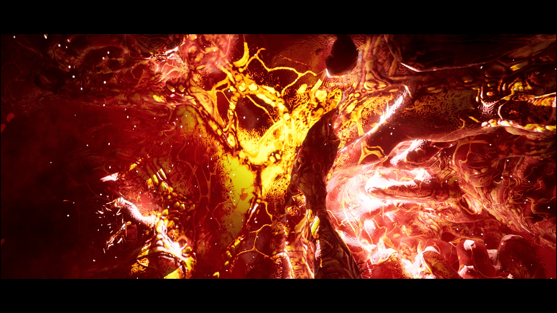 Organic caves: Venture into living, flesh-crafted subterranean realms