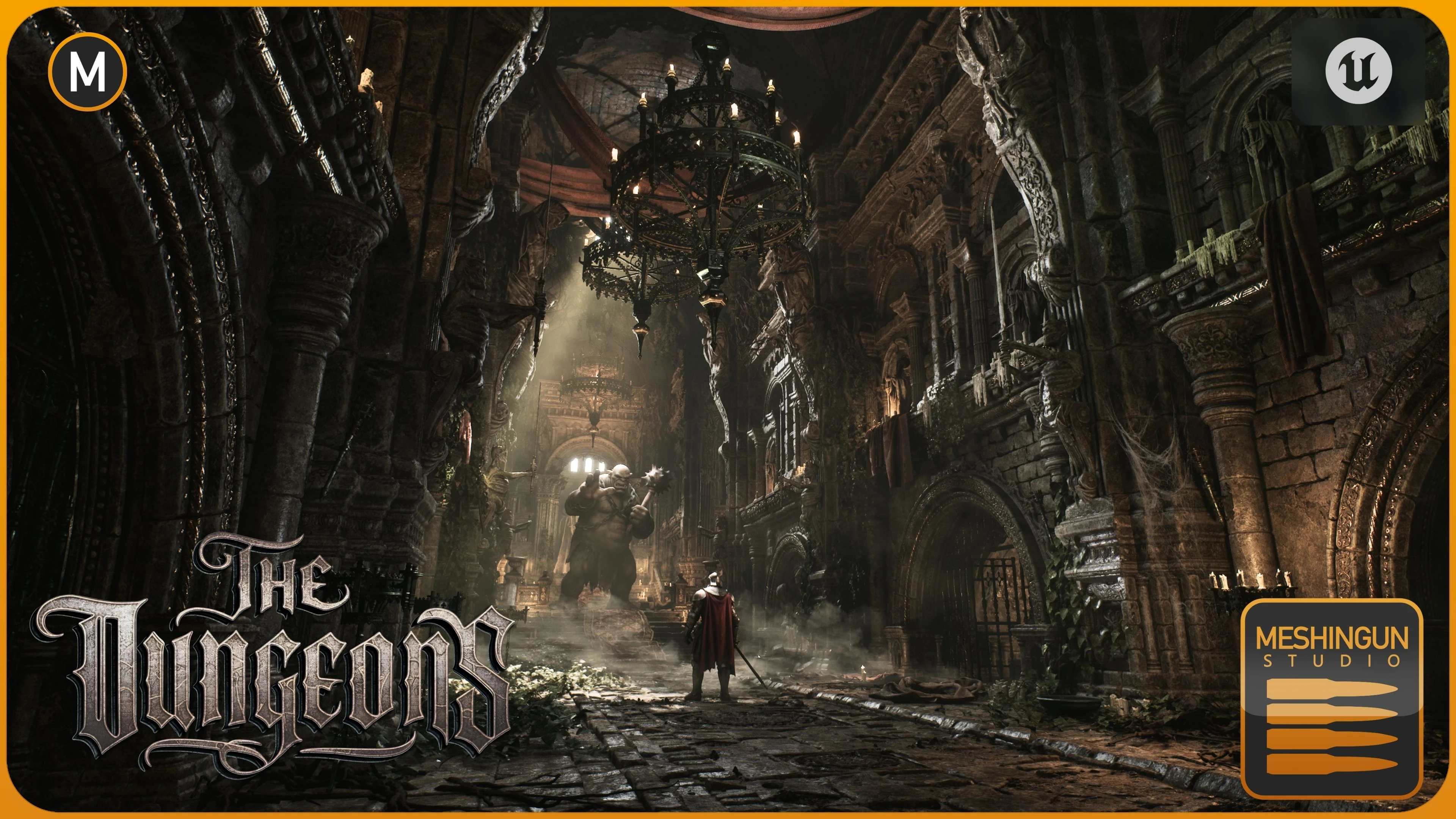 THE DUNGEONS – [Dark Fantasy / Gothic Underworld/ Dungeon]: Explore a Gothic Labyrinth of Stone and Shadow