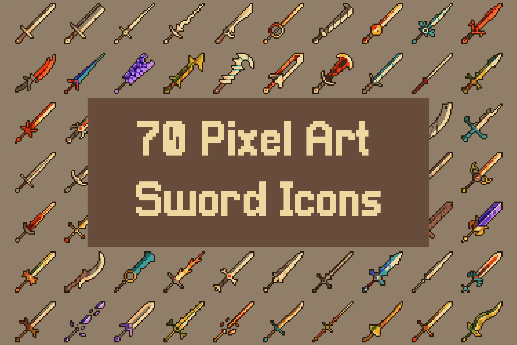 32x32 Pixel Art Weapons Free Collection: Equip Your Indie Heroes with Retro Arsenal Essentials