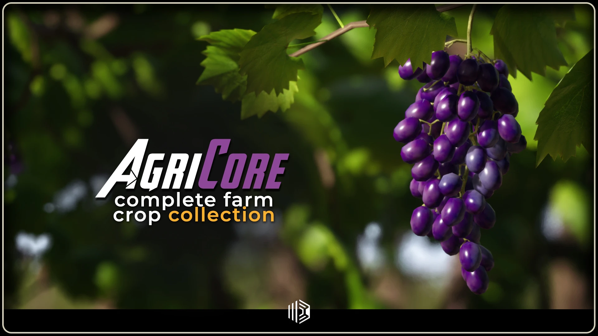 AgriCore | Complete Farm Crop Collection: Build realistic and scalable farming environments