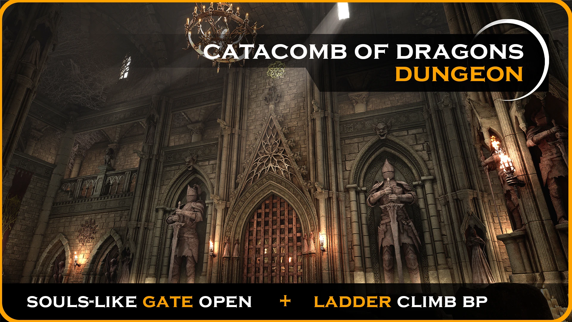 Dungeon Catacomb Modular: Build Immersive Dark Fantasy Environments