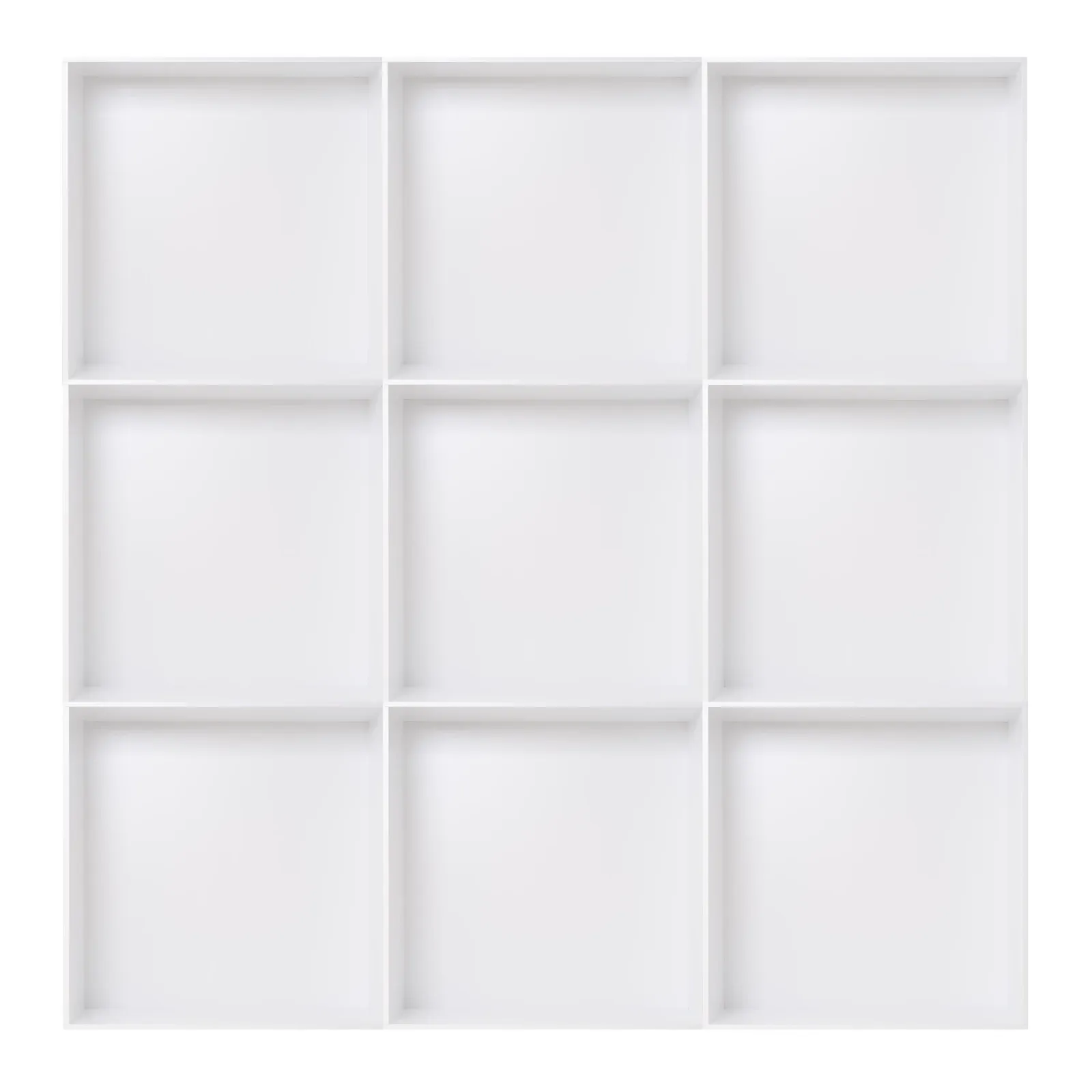 Ein leerer In-The-Box Rahmen.