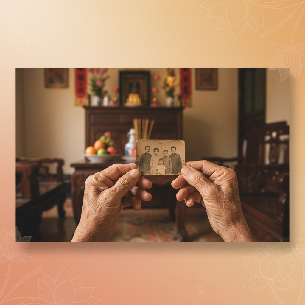 Ký Ức Vàng Son: Biến Lời Kể Của Cha Ông Thành Tư Liệu Gia Phả