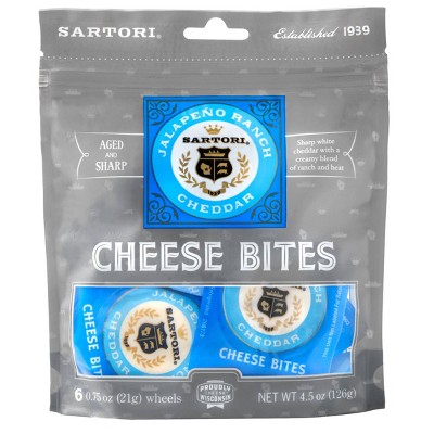 Sartori Jalapeno Ranch Cheese Bites - 4.5oz
