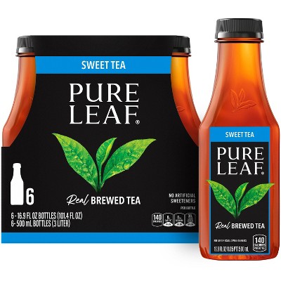 Pure Leaf Sweet Iced Tea - 6pk/16.9oz Bottles: No Artificial Sweeteners, Caffeinated