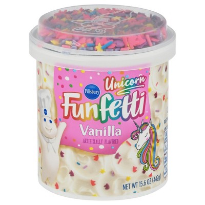Pillsbury Funfetti Unicorn Vanilla Frosting - 15.6oz: Gluten-Free