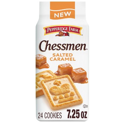 Pepperidge Farm Chessmen Salted Caramel Cookies - 7.25oz: No High Fructose Corn Syrup