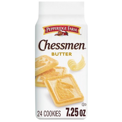 Pepperidge Farm Chessmen Butter Cookies - 7.25oz (Packaging May Vary: No Artificial Colors, No High Fructose Corn Syrup