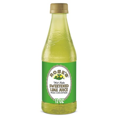 Rose's Sweetened Lime Juice - 355ml Bottle